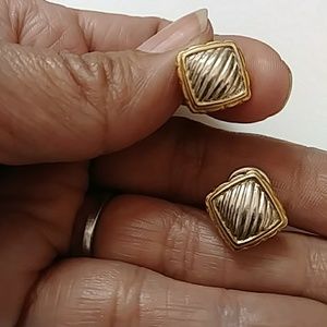 Silver & Gold Earrings